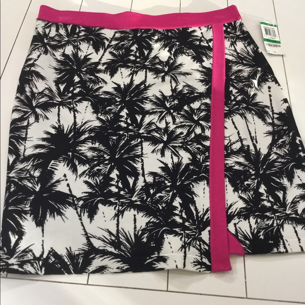 INC International Concepts Petite Wrap Skirt Large